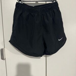Nike Women's Black Tempo DriFit Running Shorts